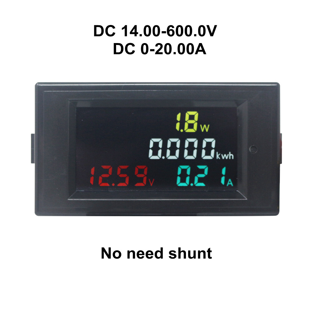 PZEM-025 Tester DC Voltmetro Amperometro Digitale 0-300V 0-300A Con Display Retroilluminato (50A) - 2