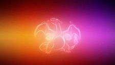 Pokemon charizard pokmon anime gradient colorful Pad Gaming Mat Desk