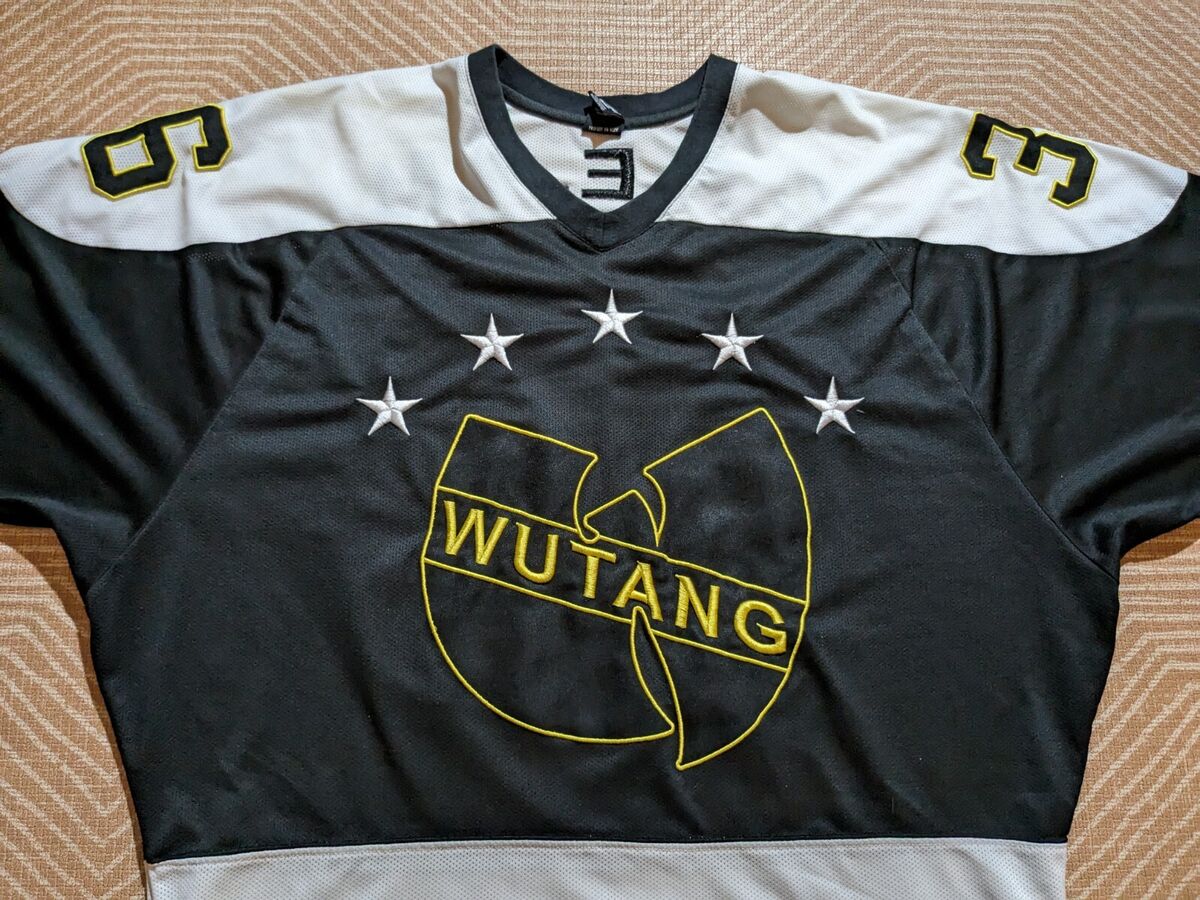 Wu Wear Wu-Tang Clan Hockey Jersey Shirt Rza Raekwon VINTAGE Wu Wear Wu-Tang Clan Hockey Jersey Shirt Rza Raekwon VINTAGE
