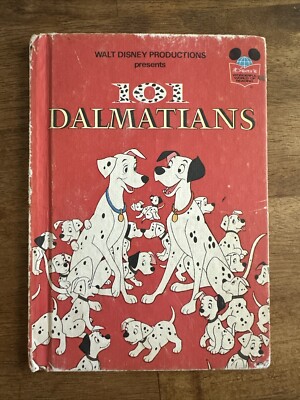 Walt Disney 101 Dalmatians (1981 Hardcover) Book Club First Edition