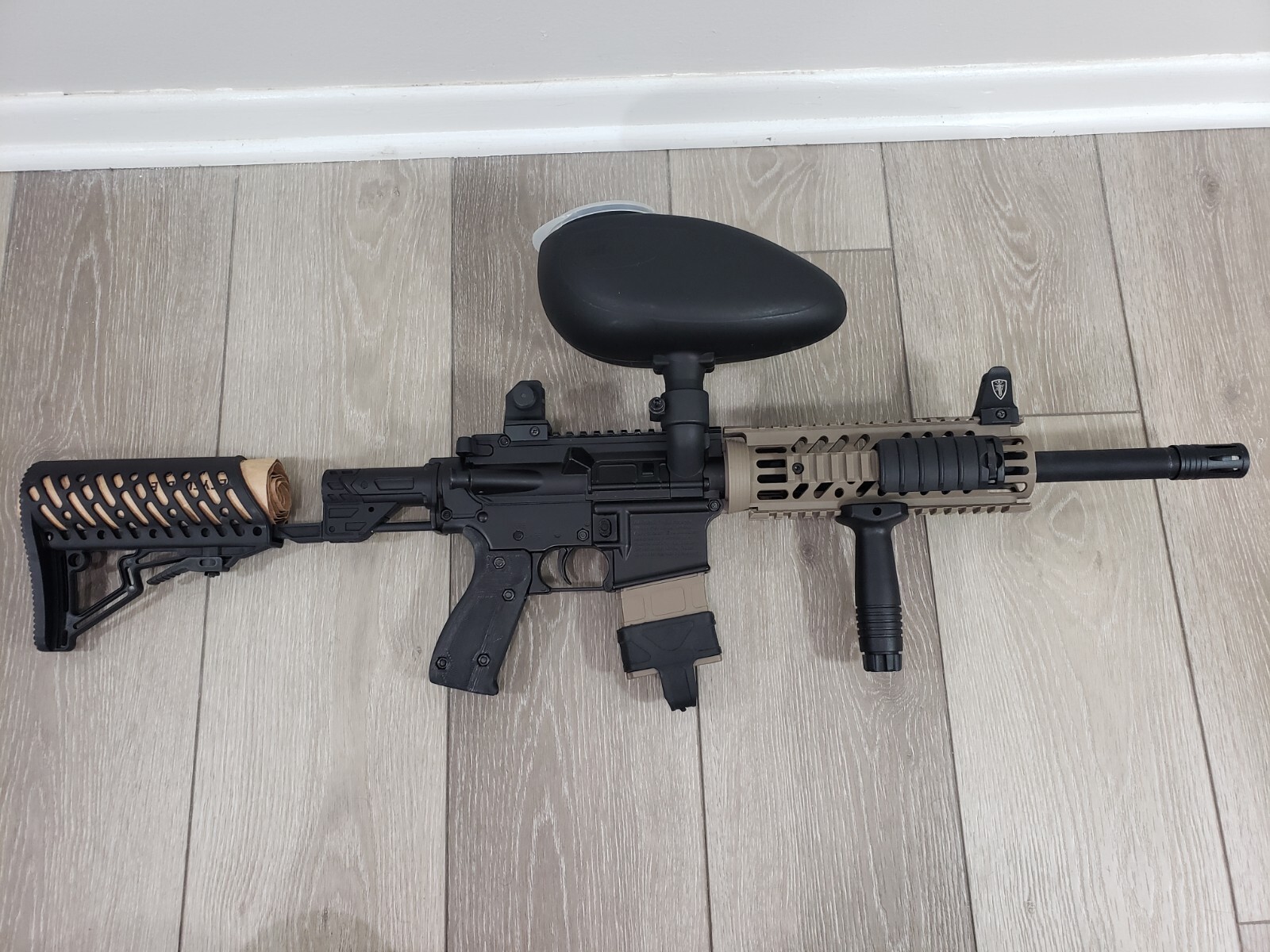 USED Tippmann TMC Paintball Marker 13 Magazines And Accessories LOT eBay