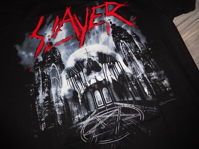 Slayer TS Shirt Thrash Metal KK Sodom Exodus Testament Anthrax Midnight Venom
