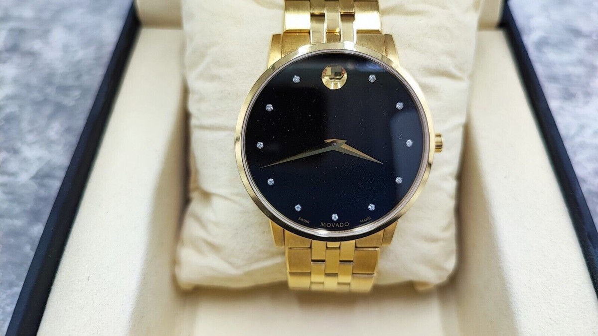 ※訳あり　モバード　movado 新品未使用　ゴールド　腕時計　0607005 Movado | Movado Company Store | Movado Signature