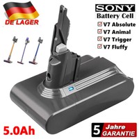 5000Mah Akku FüR Dyson V7 Animal,V7 Trigger,V7 Motorhead Pro,V7 Fluffy,Sv11 Sony