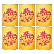 Wienerschnitzel Chili Sauce w/ Meat Secret Recipe Hot Dog Cans - 6 Pack