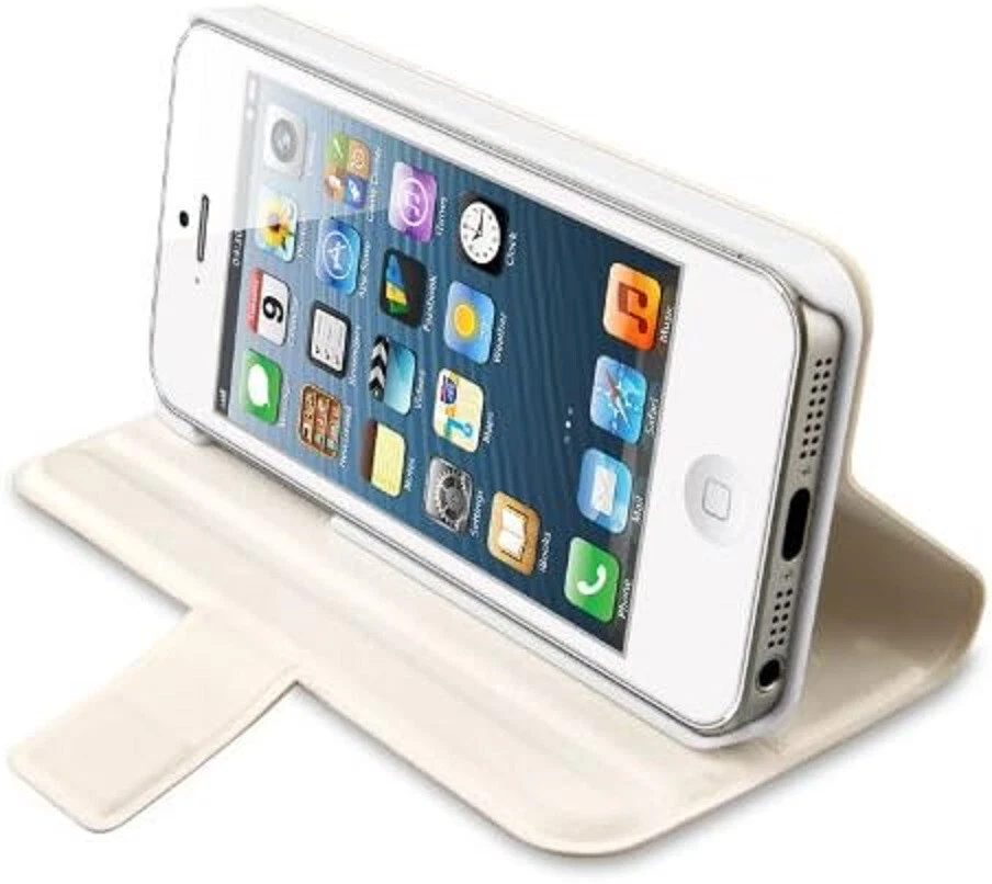 Naztech Katch 保护壳 带支架 适用于 Apple iPhone 5/5S/SE - 白色 — 第 3/4 张图片