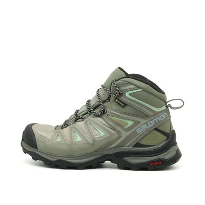 Salomon Damen X Ultra 3 GTX Wanderschuhe grün Synthetik Wanderschuh EU 37 1/3