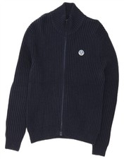 North Sails Mens Cardigan Sweater XL Navy Blu...