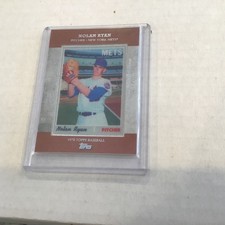 2013 Topps Baseball Manufactured Patch Card MCP14 1970 Nolan Ryan NY Mets NM-MT