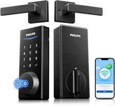 Philips WiFi Smart Lock with Keypad Fingerprint Handle Auto Lock
