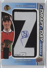 2024-25 Upper Deck SP Game Used Draft Day Marks /35 Frank Nazar Rookie Auto RC