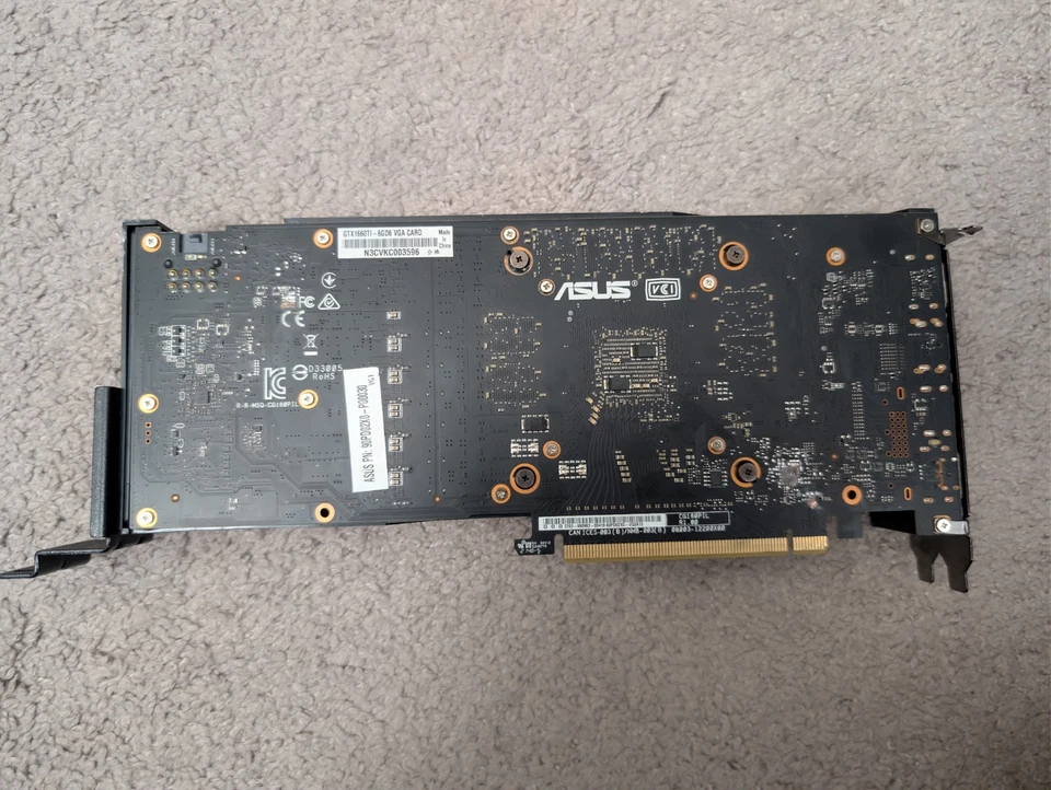 ( For Parts) ASUS ROG NVIDIA GeForce GTX 1660 Ti 6GB GDDR6 - Image 2 of 4