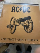 AC/DC - For Those About to Rock, 1981, Atlantic, SD 11111, VG+/VG+ RL Ludwig