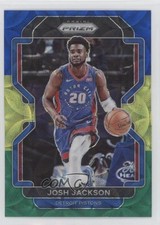2021-22 Panini Prizm Choice Blue Yellow & Green Prizm Josh Jackson #190 17dk