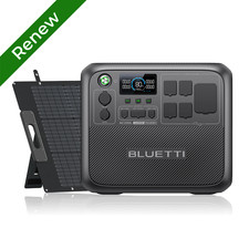 BLUETTI AC200L 2048Wh Portable Power Station 200W Solar Panel Kit for Backup
