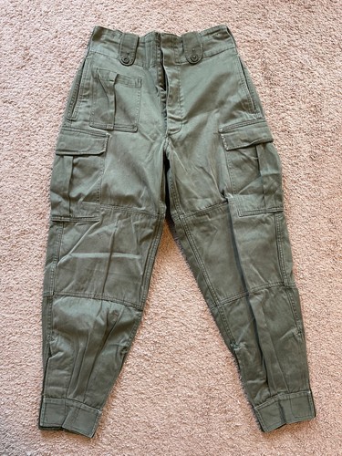 Vintage Military Pants 30x28 Seyntex ABL Belgian Army Military Pants Repairs