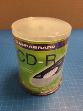 Durabrand CD-R 80 Min Recordable Disc 100 Pack Blank Media CD Data Audio Music