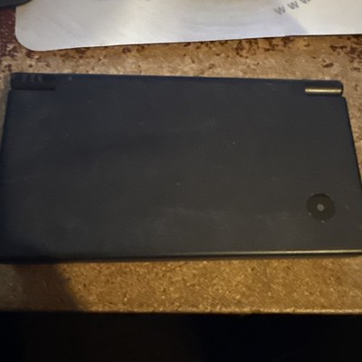 Nintendo DSi Black Console No Stylus and Charger - See Pics Sold As Is