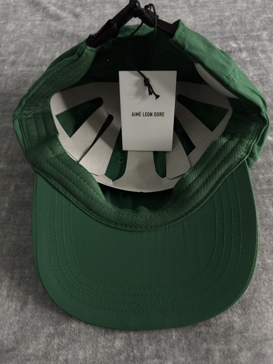 Aime Leon Dore ALD Nylon Adjustable Hat Cap Green OSFA O/S NYC NY