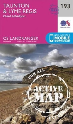 Taunton & Lyme Regis, Chard & Bridport (Map) OS Landranger Active Map ...