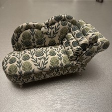 New Green Scandinavian Doll Chaise Jewelry Bo...