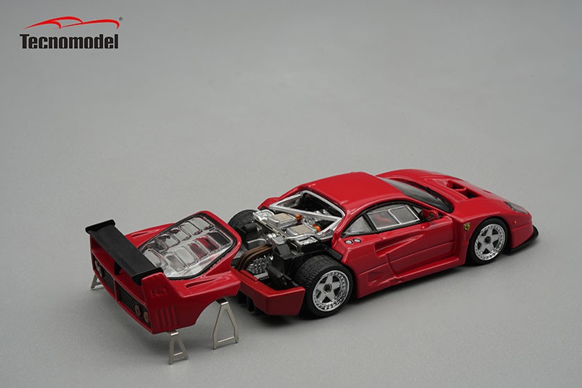 Tecnomodel TM64-01A 1/64 Ferrari F40 LM Press Version 1996