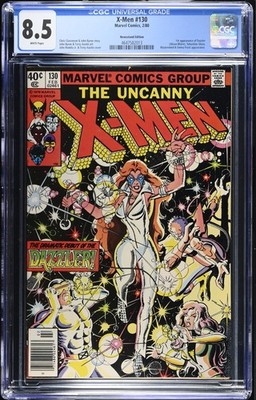 Marvel Comics X-MEN 130 CGC 8.5  1980 NEWSSTAND 1st APPEARANCE of DAZZLER