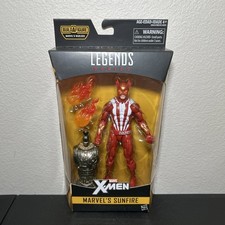 2016 Marvel Legends Shiro  Sunfire  Yoshida Warlock BAF Wave 6    Hasbro X-Men 97