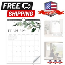 Aesthetic 2026 Wall Calendar - Runs Until December 2026 - The Perfect Large M...