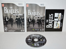 The Beatles: Rock Band Nintendo Wii, 2009 RockBand Video Game MINT