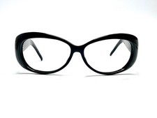 VTG Gucci Retro Black Cat Eye Glasses Temples Italy GG 2933 584LE 58 13 130
