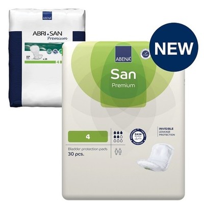 ABENA San 4 Premium Einlagen 30 ST 21306