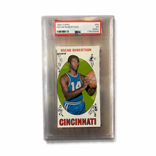 1969 Topps Oscar Robertson #50 Graded Cincinnati Royals Basketball Card