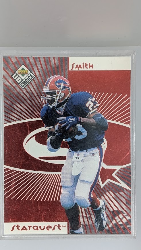 1998 Upper Deck UD Choice - Starquest Antowain Smith #23 Red