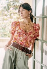 Sezane Rita Blouse - FR 36 / US 4 | Excellent Condition Silk Blend