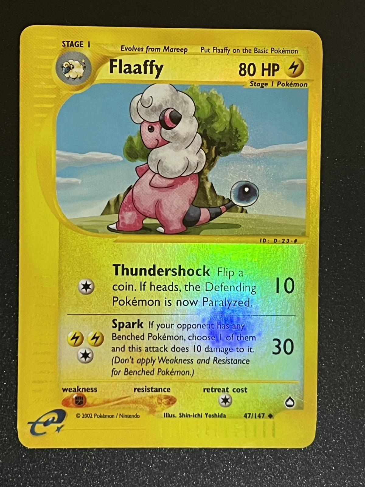Flaaffy Reverse Holo Uncommon Aquapolis 047/147 NM