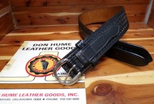 B106 28" BBW HUME Ranger/River Police Duty Gun Belt 2.25" Wide Chromed Buckle