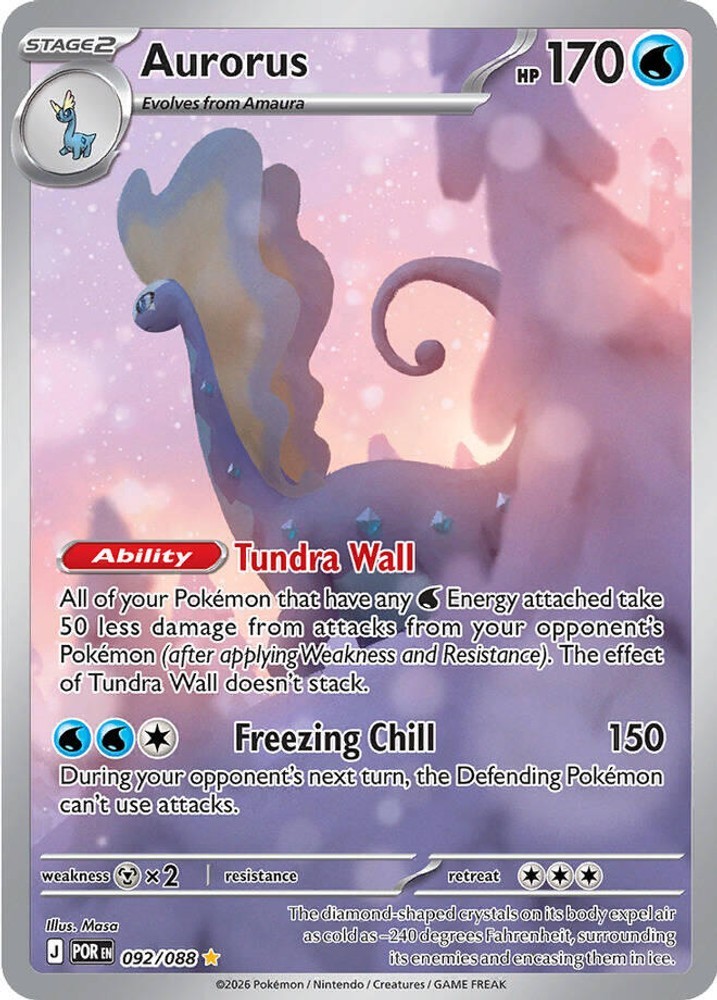 Aurorus Holofoil [POR - 092/088]