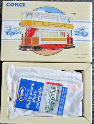 Modellautos 1:50 Corgi Classic Open Straßenbahn Art Nr 98152  #5