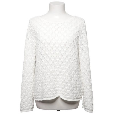 Aware, Strickpullover, Größe: XL, VMEVELYN LS CROCHET TOP VMA, Weiß #fBX