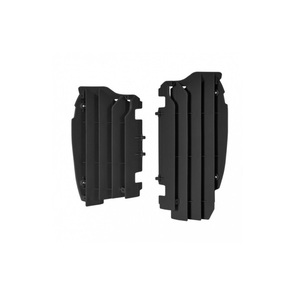 Fender Flares Radiator POLISPORT Kawasaki Black 8461600001 for Moto