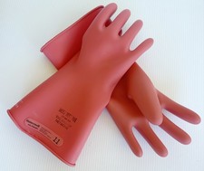 Honeywell Salisbury E014R/11 Class-0 1000V Lineman Electrical Gloves *NEW*