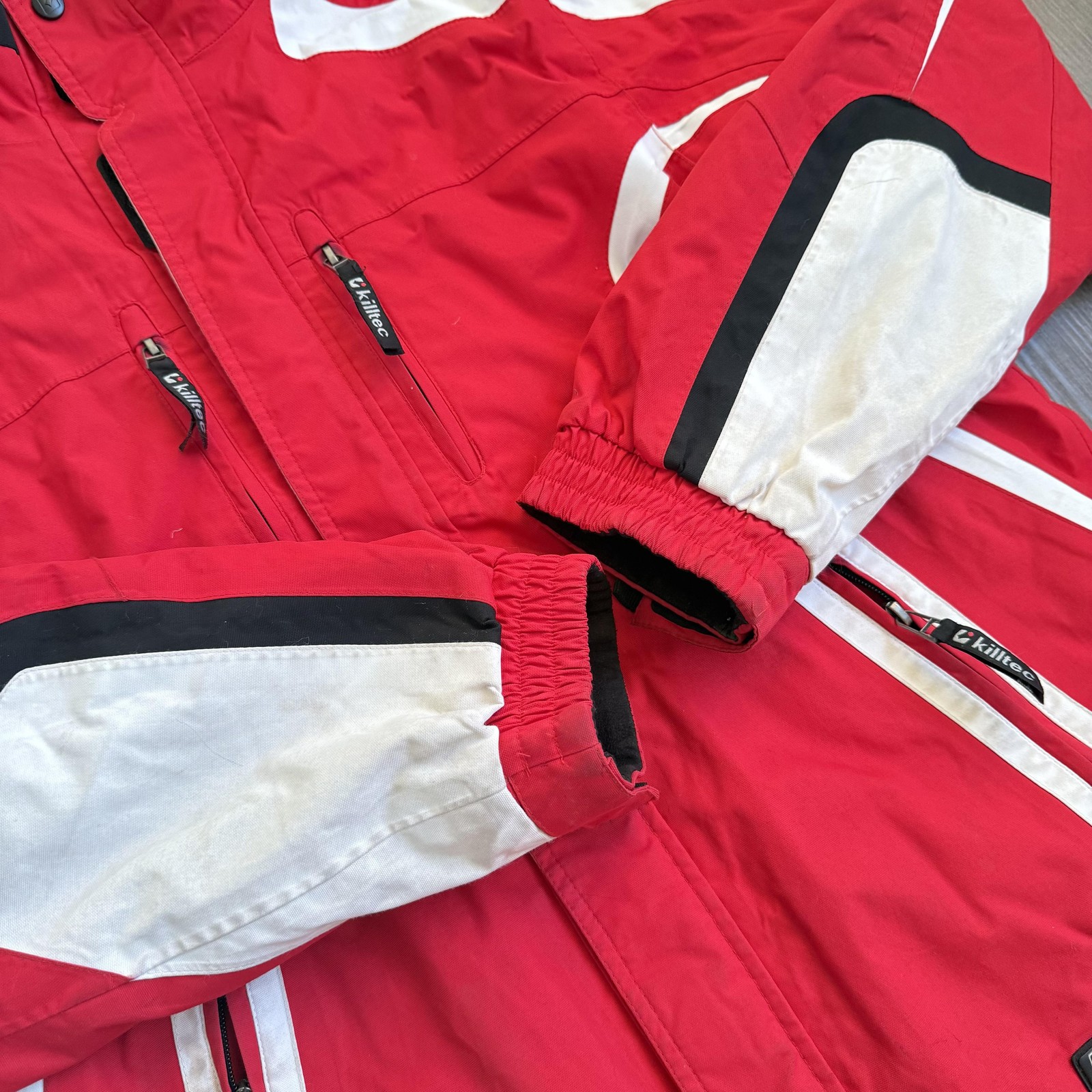 Killtec Level 3 Techline Jacket Mens Large Red Wh… - image 4