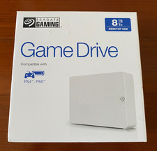Seagate Game Drive 8TB External USB 3.0 Portable Hard Drive STKP80004 for PS 4&5