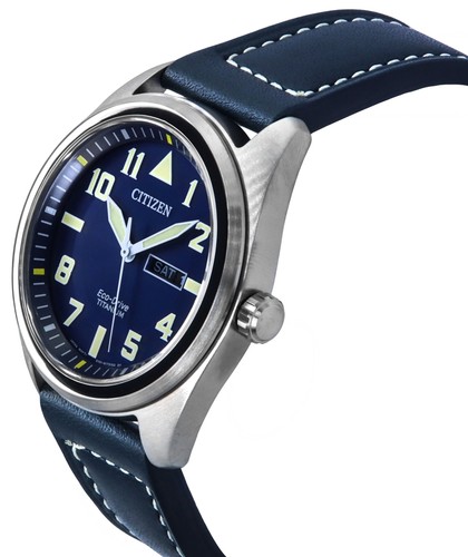 Citizen Eco-Drive Super Titanium Blue Blue Dial Casual Men's Watch BM8560-45L - Picture 3 of 4