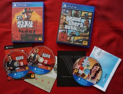 Grand Theft Auto V & Red Dead Redemption 2 PS4