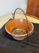 BELLISSIMO E ANTICO PAIOLO DA CAMINO - IN RAME -  KG. 1,350 - DIAMETRO 26 CM. 