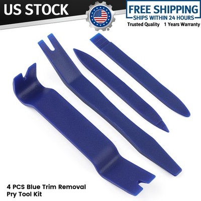 4PC Removal Trim Tool Set Dashboard Door Panel Plastic Car Audio Dash Pry Kit US