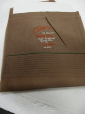 1 PR VINTAGE CONTOUR SEAMED FULL FASHION SHEER NYLON STOCKINGS 9 1/2 LONG 33"