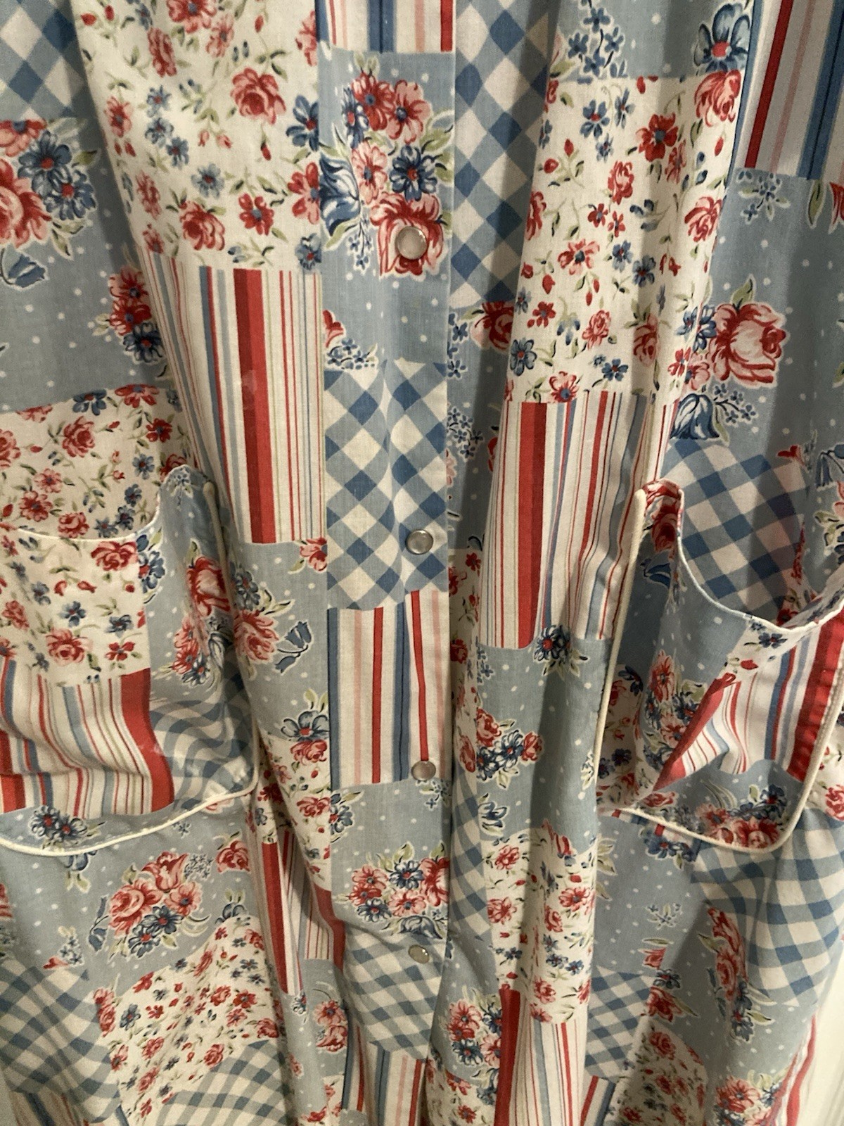 Madison’s Best Duster Patchwork Cute! - image 4